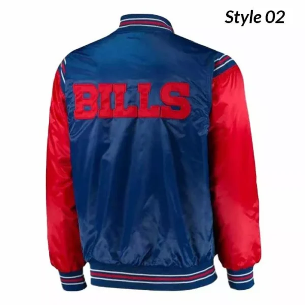 90s Buffalo Bills Bomber Jacket - Image 4